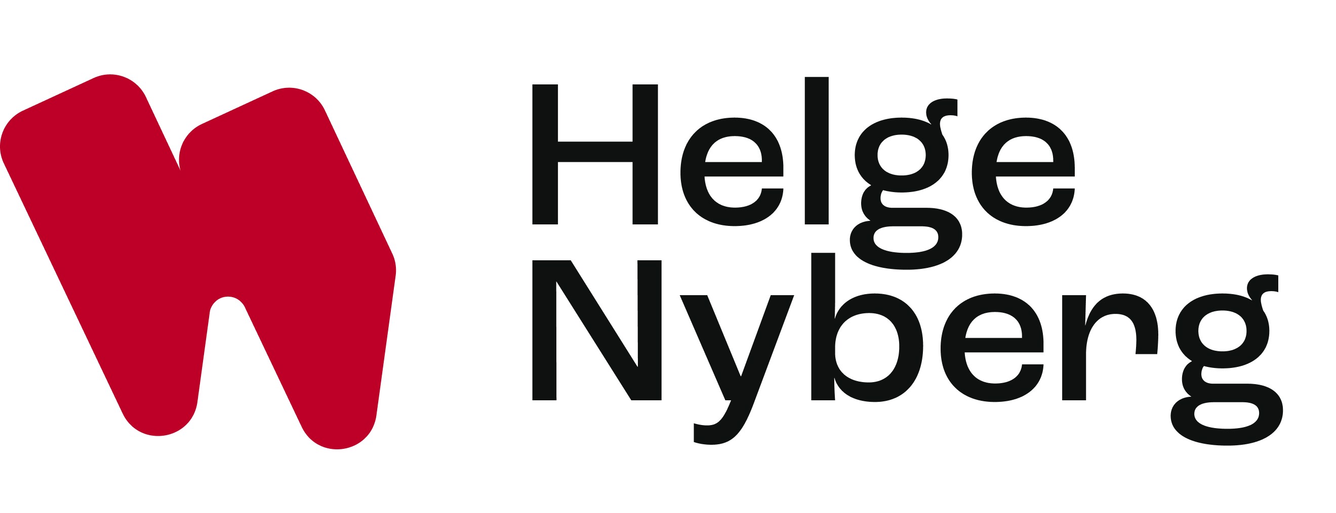 Helge Nyberg Logo Black