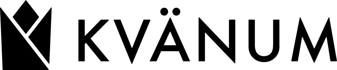 Kvanum Skylt Svart